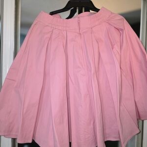 Pinup Girl Clothing Light Pink A-Line Skirt Size L